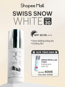 Kem Dưỡng Sáng Da siêu Mịn Swiss Snow White SPF30