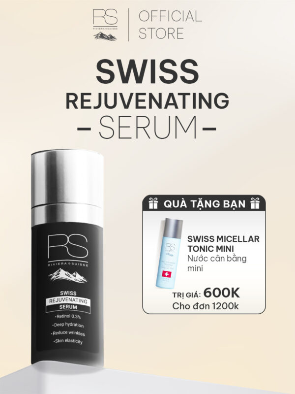 Serum Chống Nếp Nhăn Swiss Rejuvenating Serum 30ml (Retinol 0.3%)