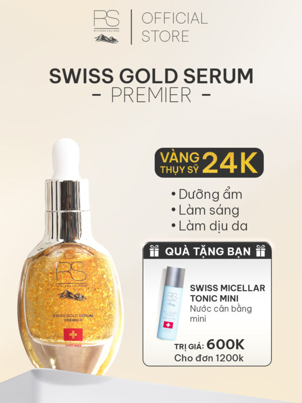 Serum Tinh Chất Vàng 24K Thụy Sĩ Swiss Gold Serum Premier